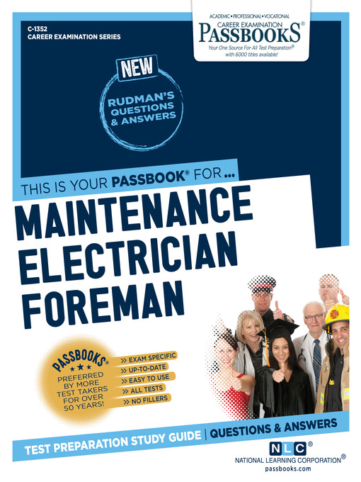 Title details for Maintenance Electrician Foreman by National Learning Corporation - Available